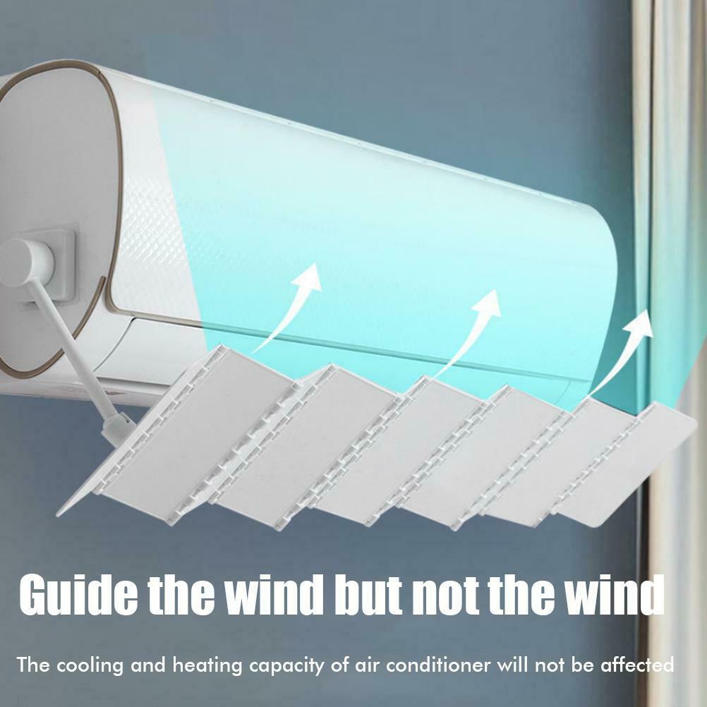 Air Conditioner Deflector Retractable Windshield Air Conditioning Vent Cover