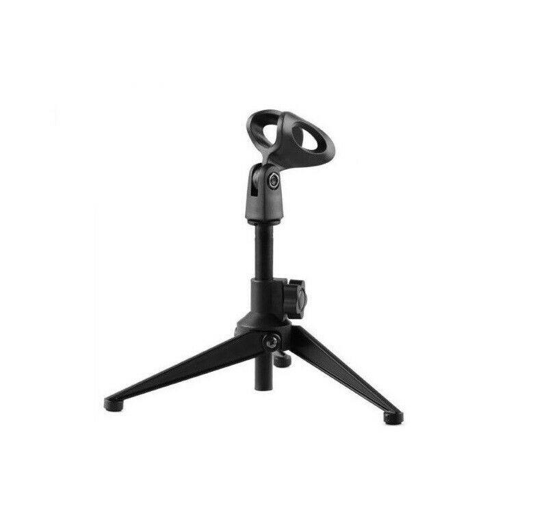SM48 Microphone Stand Desk Stand Table Adjustable Tripod Holder Metal for Shure