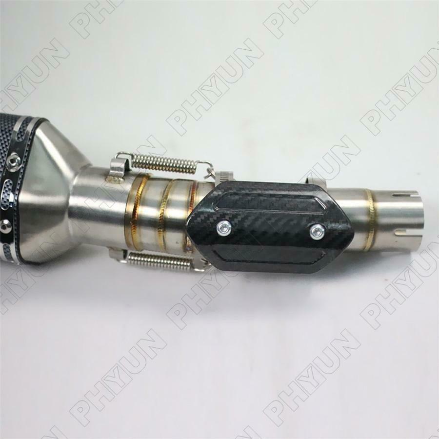 Stainless Steel Racing Motorcycle Exhaust Pipe Protector Heat Shield Cover Guard