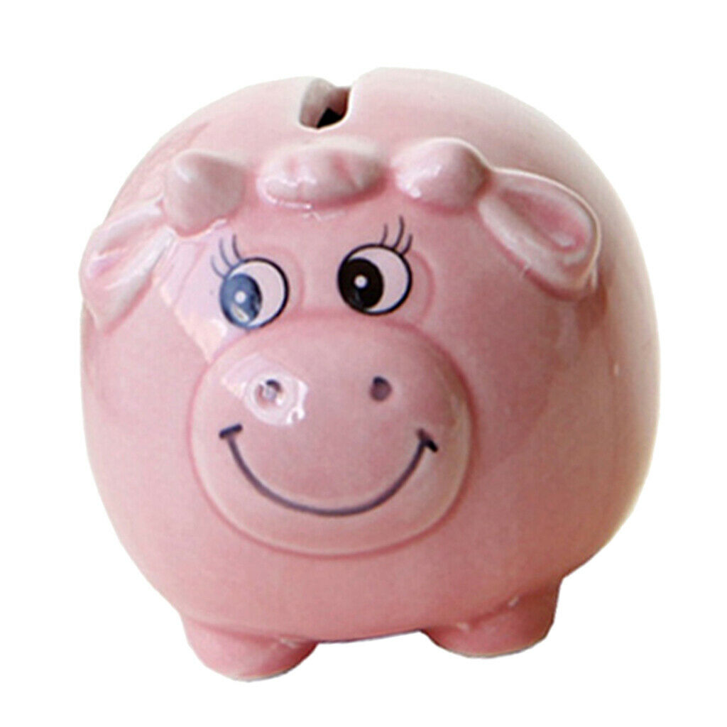 Cartoon Animal Ceramic Piggy Bank Birthday Gift for Kids