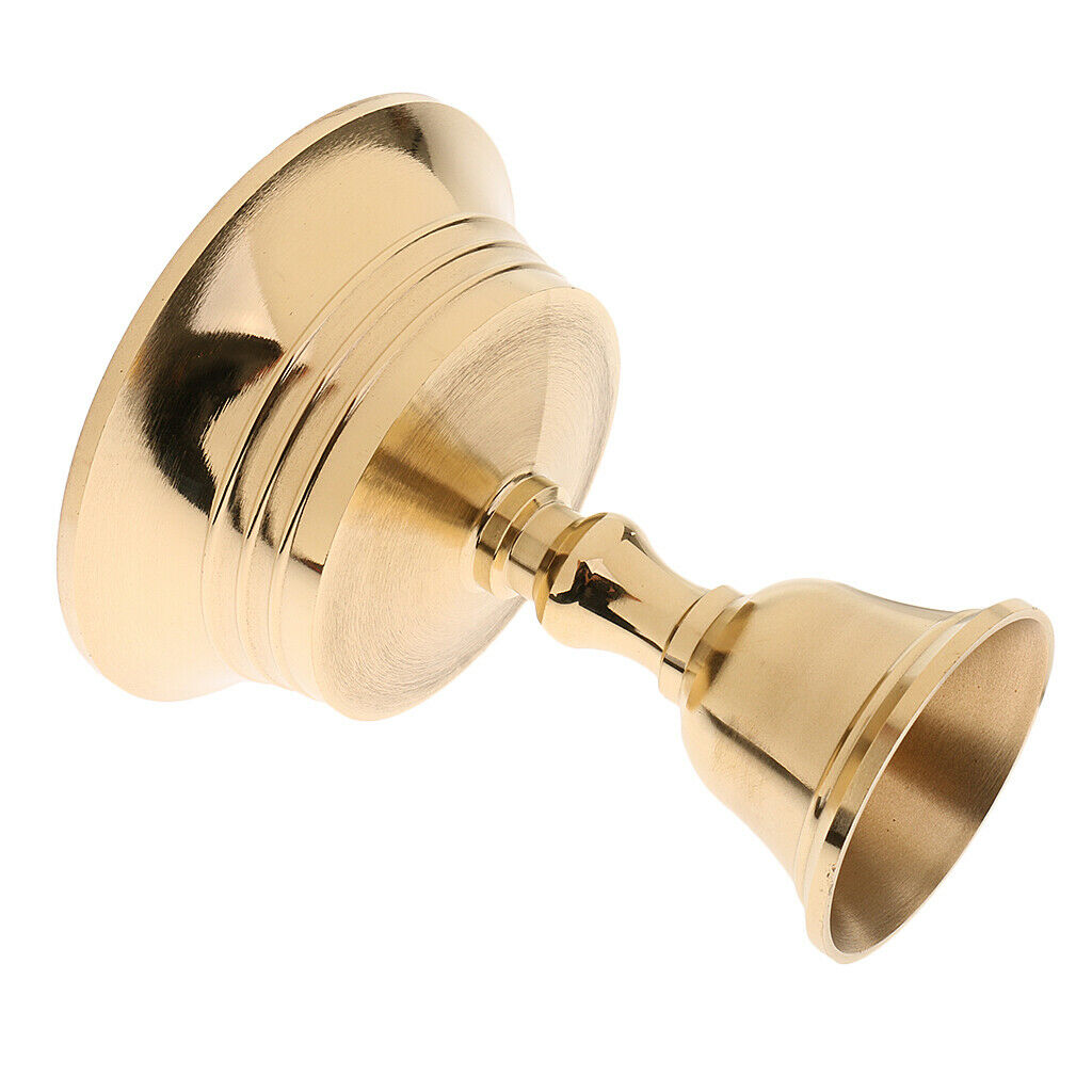 Copper Candle Holder Ghee Lamp Holder Tibetan Brass Oil Lamp Caliber 9.5cm