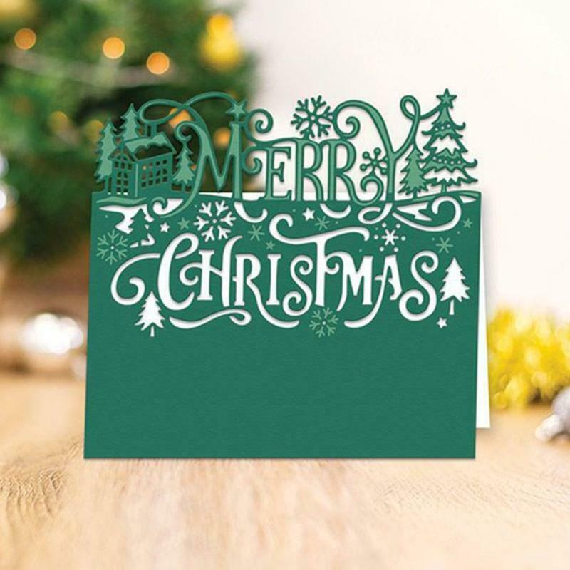 Merry Christmas Tree Metal Cutting Dies Stencil DIY Scrapbooking Album Template