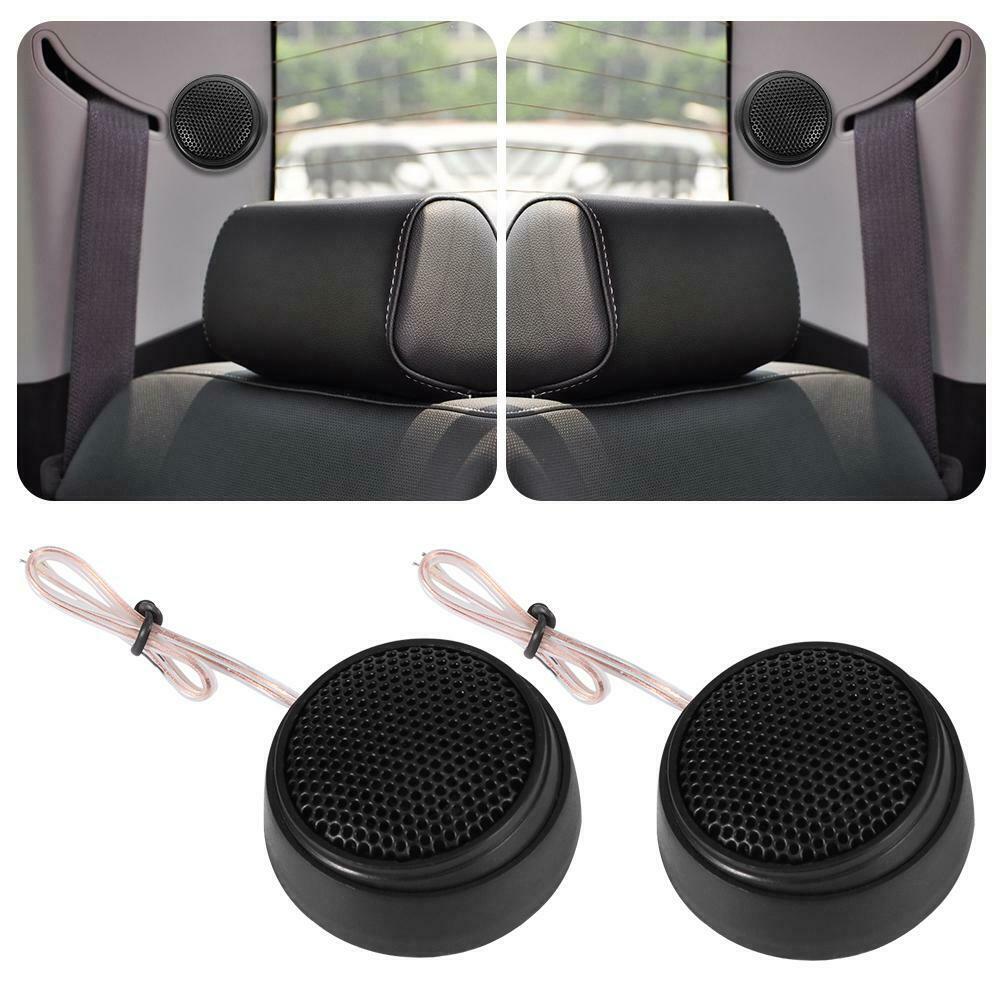 1 Pair Car Dome Tweeter Speakers 98dB 100W Super Power Audio Loudspeakers @