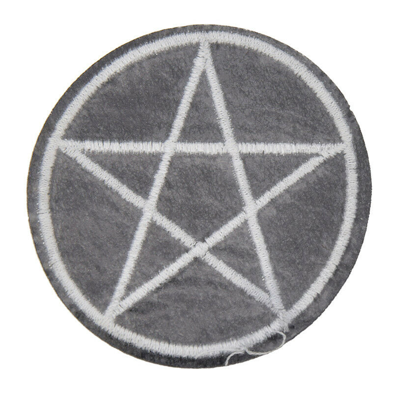 Pentagram Gothic Patch Clothing T-shirt Decor DIY Girls Clothes Accessories
