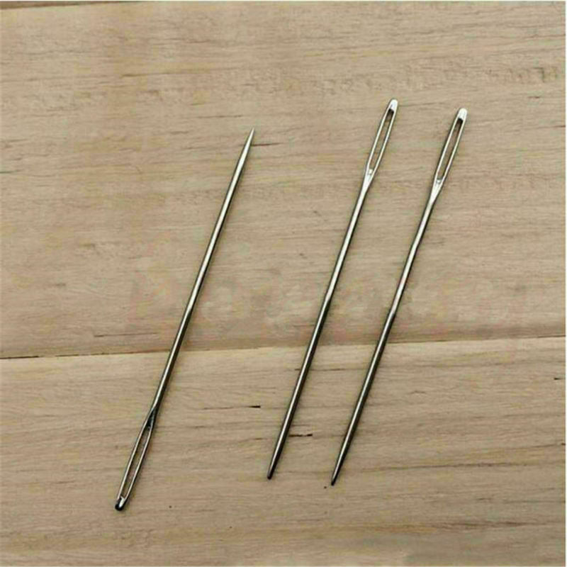 10pcs  Large Eye Embroidery Tapestry Darning Needle Sewing Bees Crafts Tools 5CM