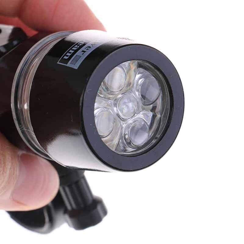 mountain bike 5led headlight black  butterfly tail light bicycle accessories Fx