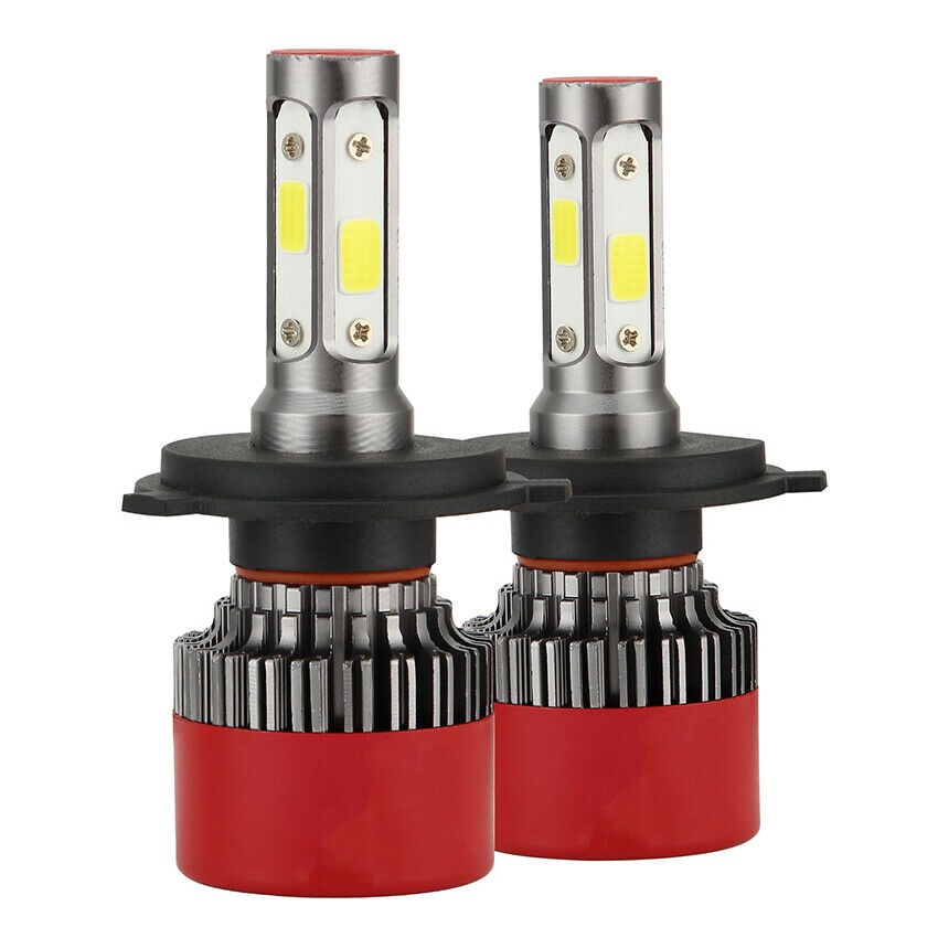 2x H4 HB2 9003 LED Headlight Bulb Ice Blue Kit Hi-Low Beam Bulb Fog Light white