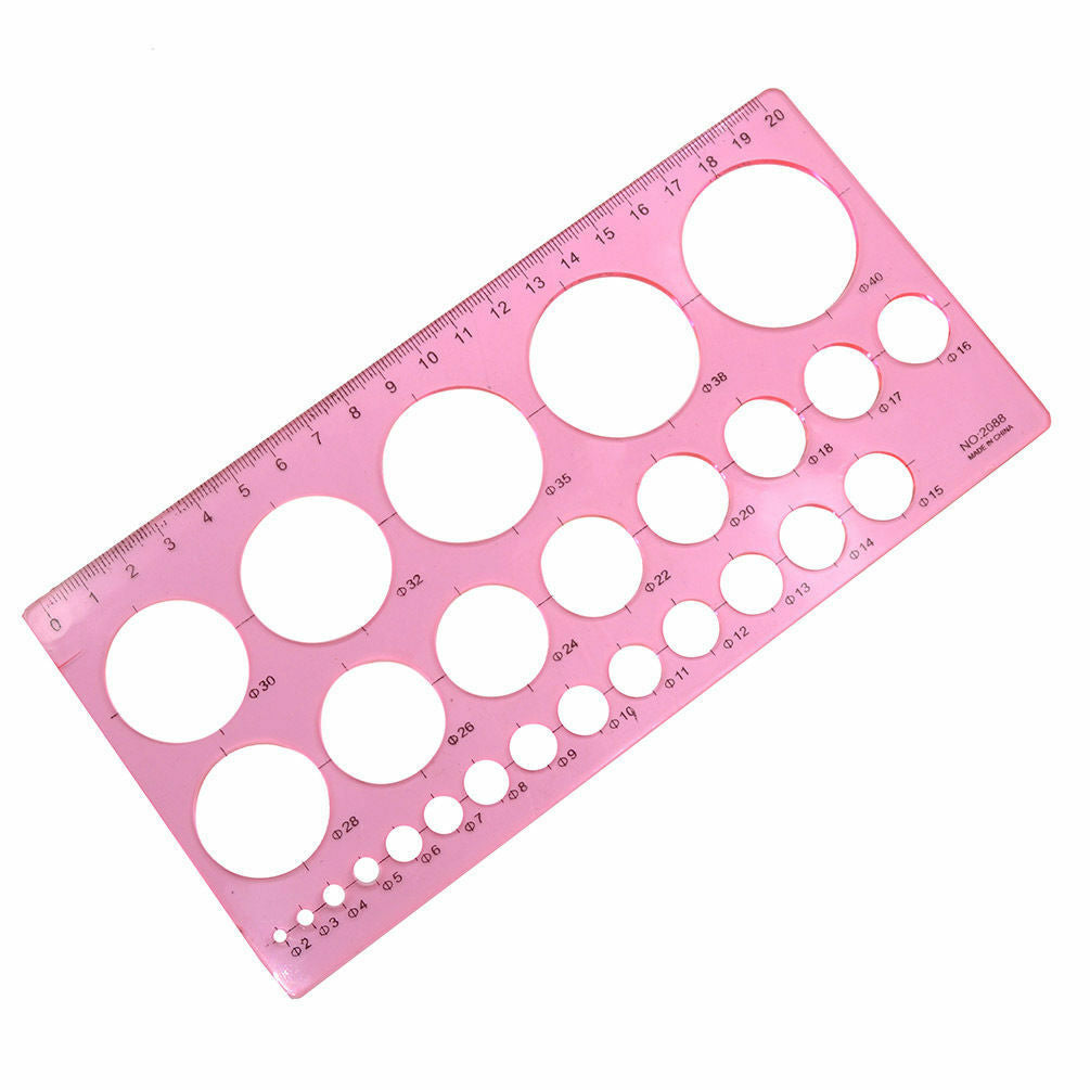 1 Pc Random Quilled Creations Quilling Ruler Circle DIY Tool Handcraft Supplies