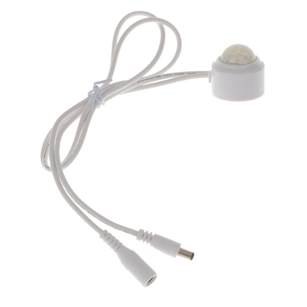 Mini PIR Motion Sensing Switch Occupancy Sensor Switch with Light Sensor for
