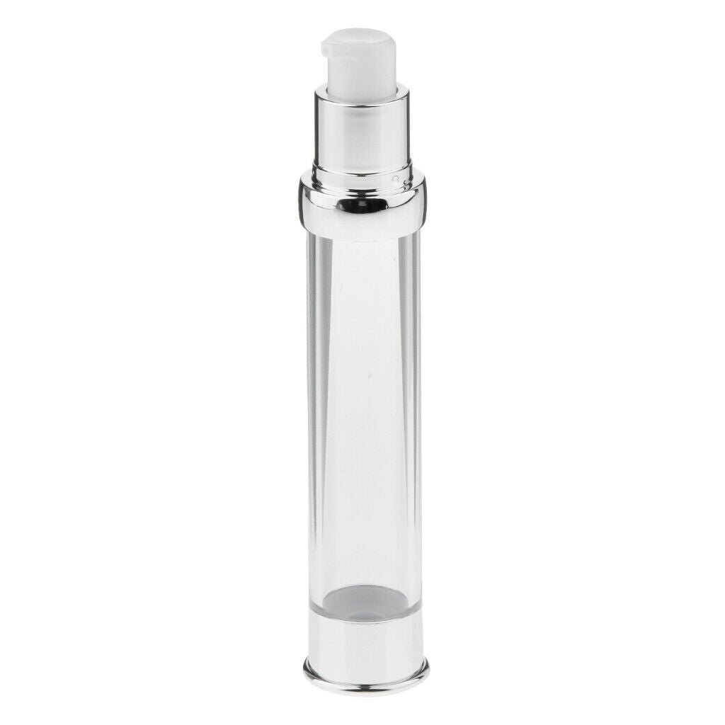 Set of 2 Airless Pump Bottles Bottles Sunscreen Lotion Storage Container