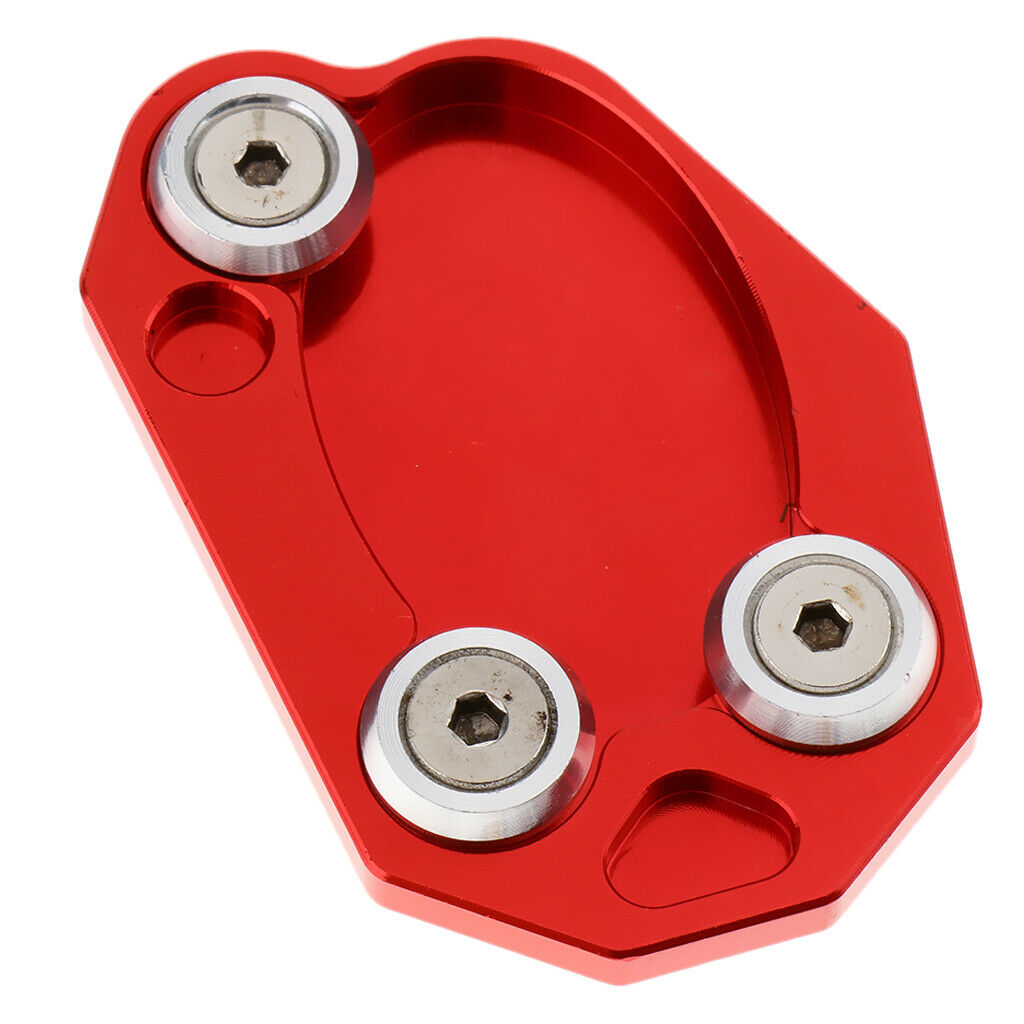 Motorcycle Kick-stand Foot Side Support for Kawasaki Z800 Z1000SX ER6 Red