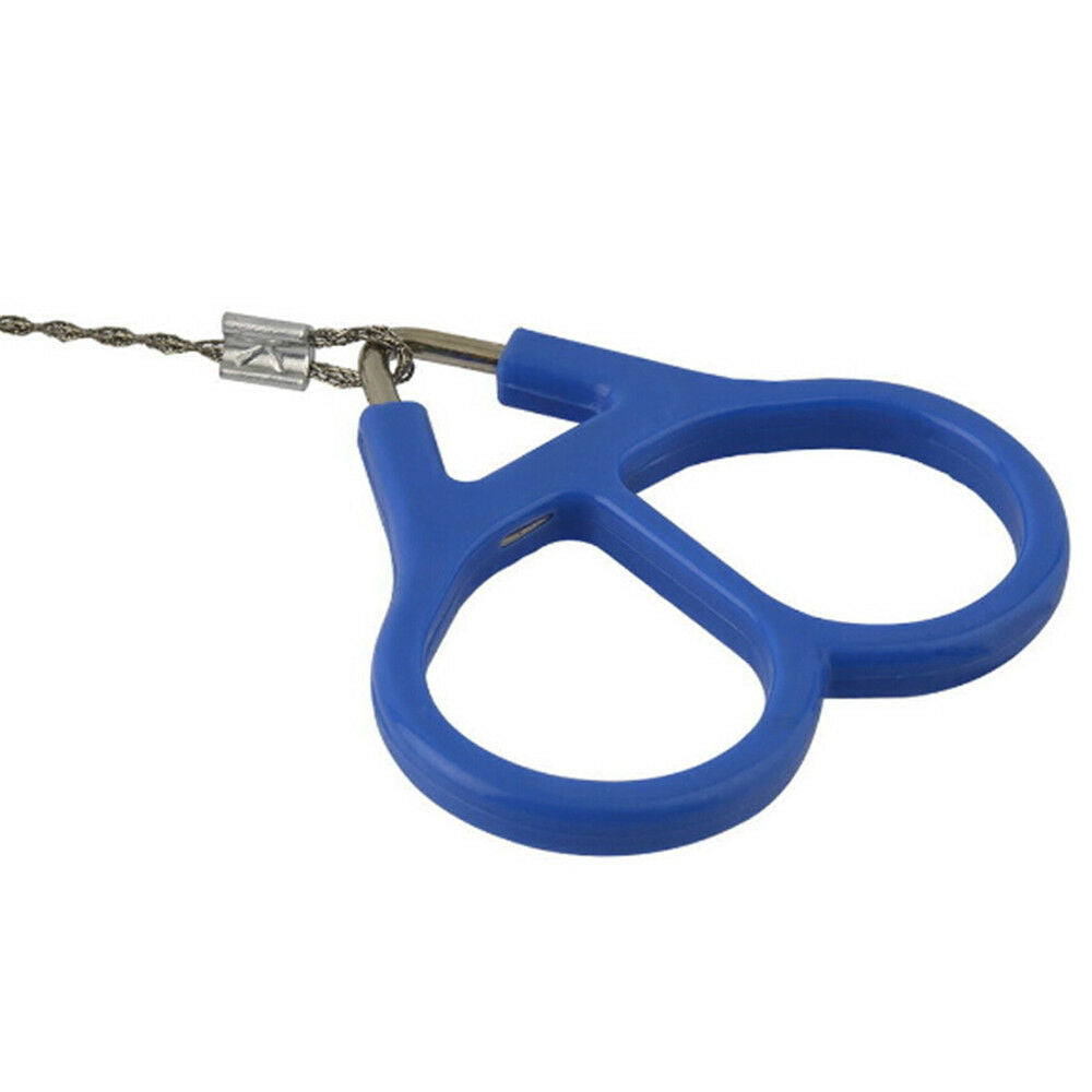 Stainless Steel Outdoor Hiking Camping Wire Saw Emergency Travel Survival Gear