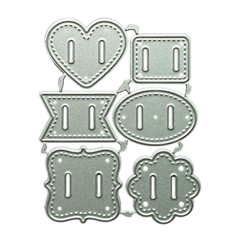 Buckle Metal Cutting Dies Stencil DIY Scrapbook Album Paper Card Template Mold