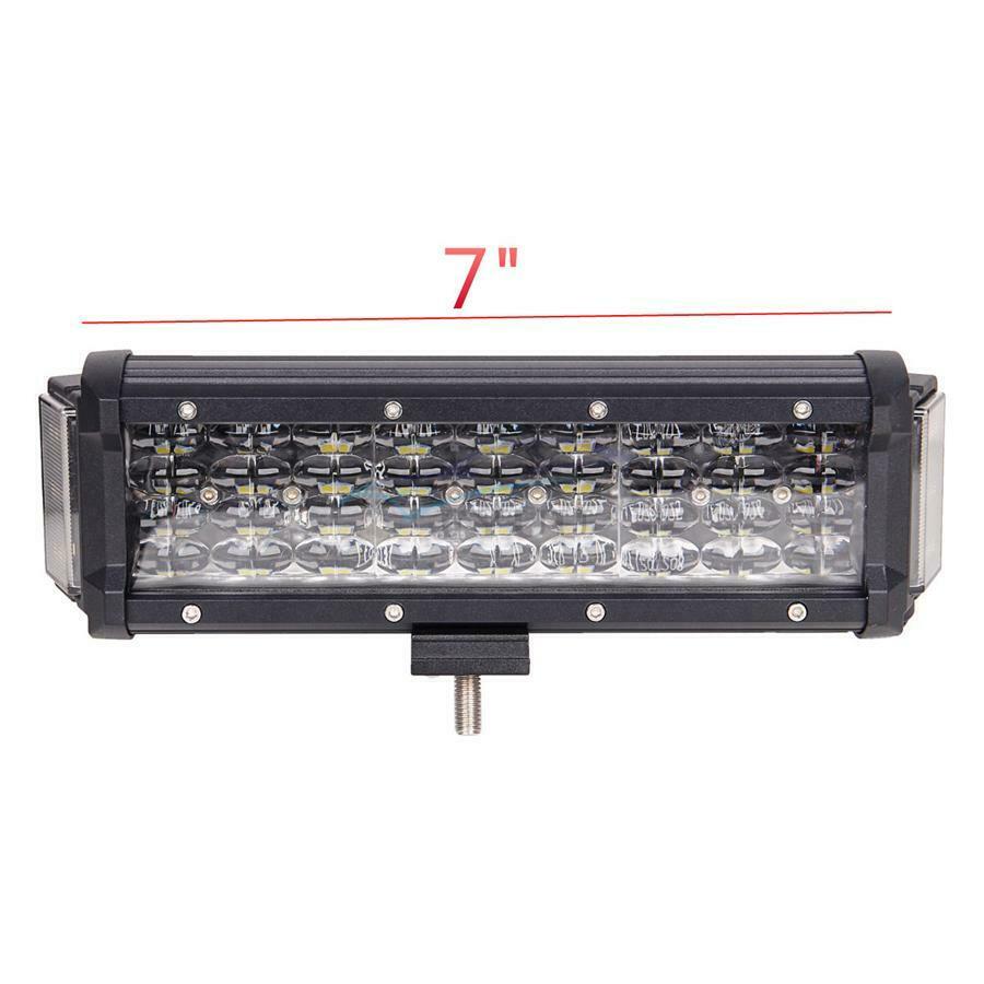 1Piece 9D Side LED Spotlight Signal Light Bar For Car 4x4 Truck Off-Road Vehicle