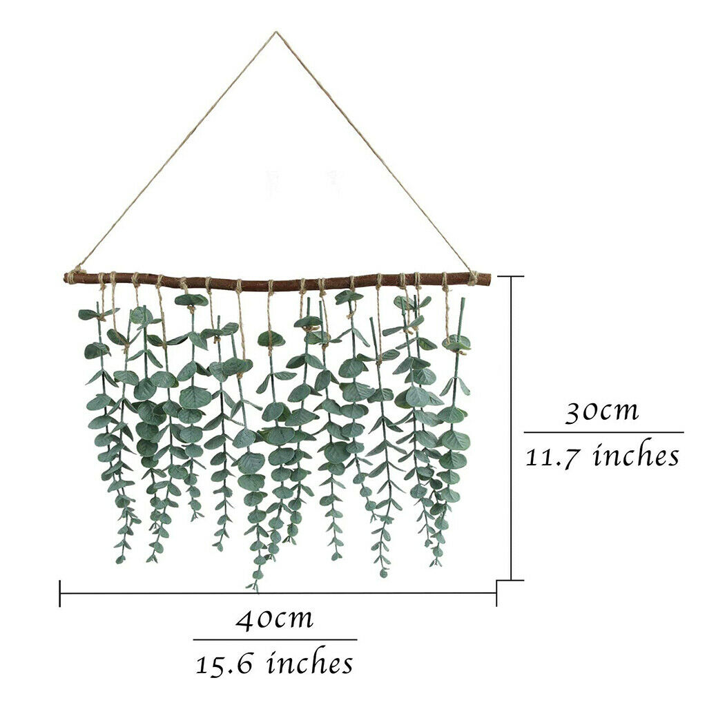 Eucalyptus Plastic Plants Leaves Wall Doorway Backdrop Arch Decor Crafts