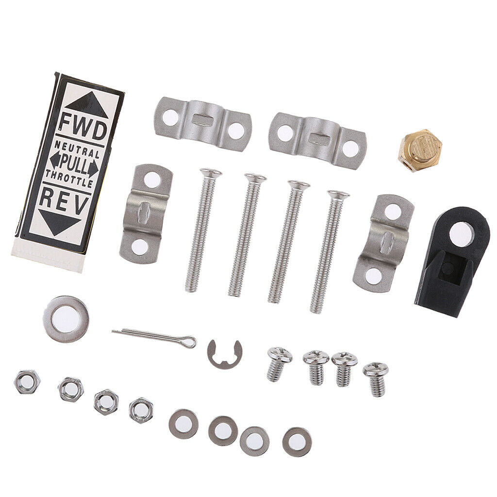 Components Boats single lever marine engine throttle