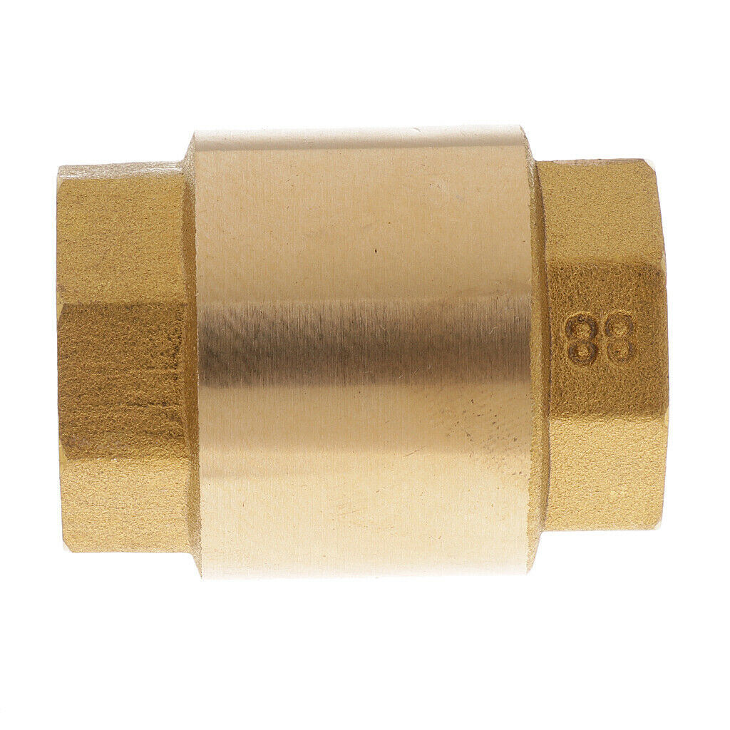 One Way Non-return Check Valves Water Air Gas Pump Accessories 3/4 Inch