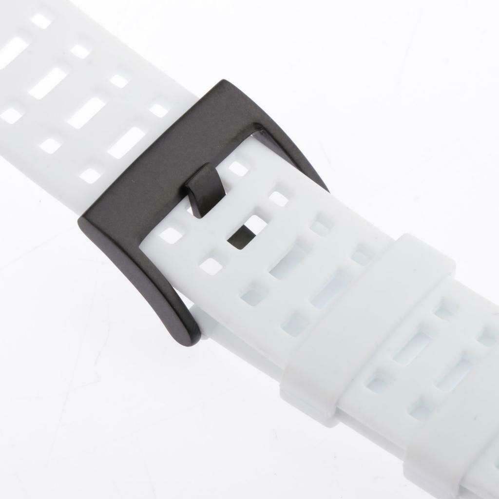 Rubber Replacement Watch Band Strap For SUUNTO Ambit1/Ambit2/Ambit3 White