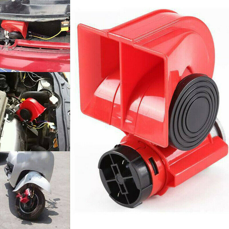 120dB Air Horn Dual Trumpet Loud Truck Train Lorry Boat Motorcycle Car 12V 18DD