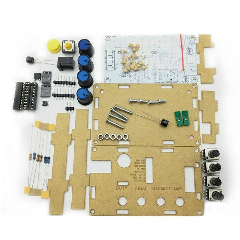 MAX038 Signal Generator DIY Kit 1Hz-20MHz Function Generator High-Speed Op-AmpS2