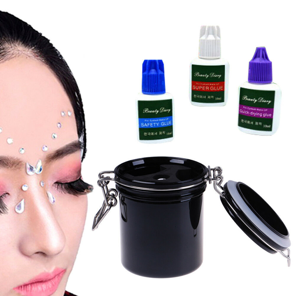 Eyelash glue storage tank activated sealed storage jar container cylinder.yx Xz