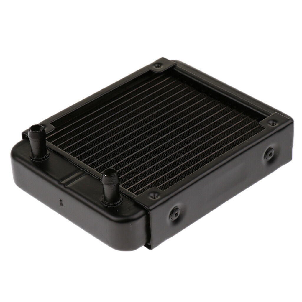 PC Radiator Water Cooling Row for CPU Heatsink 120mm 18 Pipe G1/4" Straight