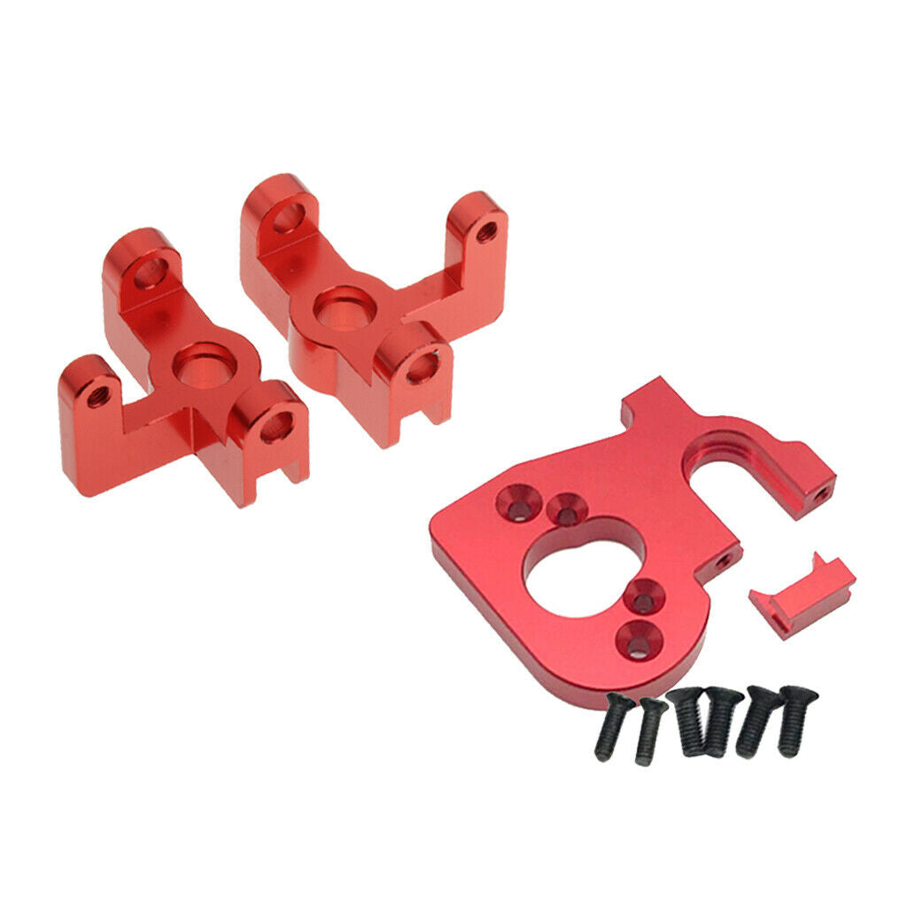 Front Hub Carrier w/ Motor Seat for WLtoys 144001 Crawler Car Buggy Trucks
