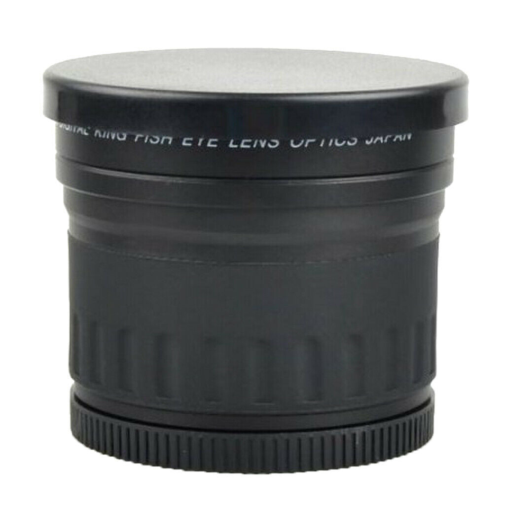 52mm Wide Angle Fisheye Lens 0.21x for Canon Rebel T6i T6 T6S T5i T5 T4i T3i