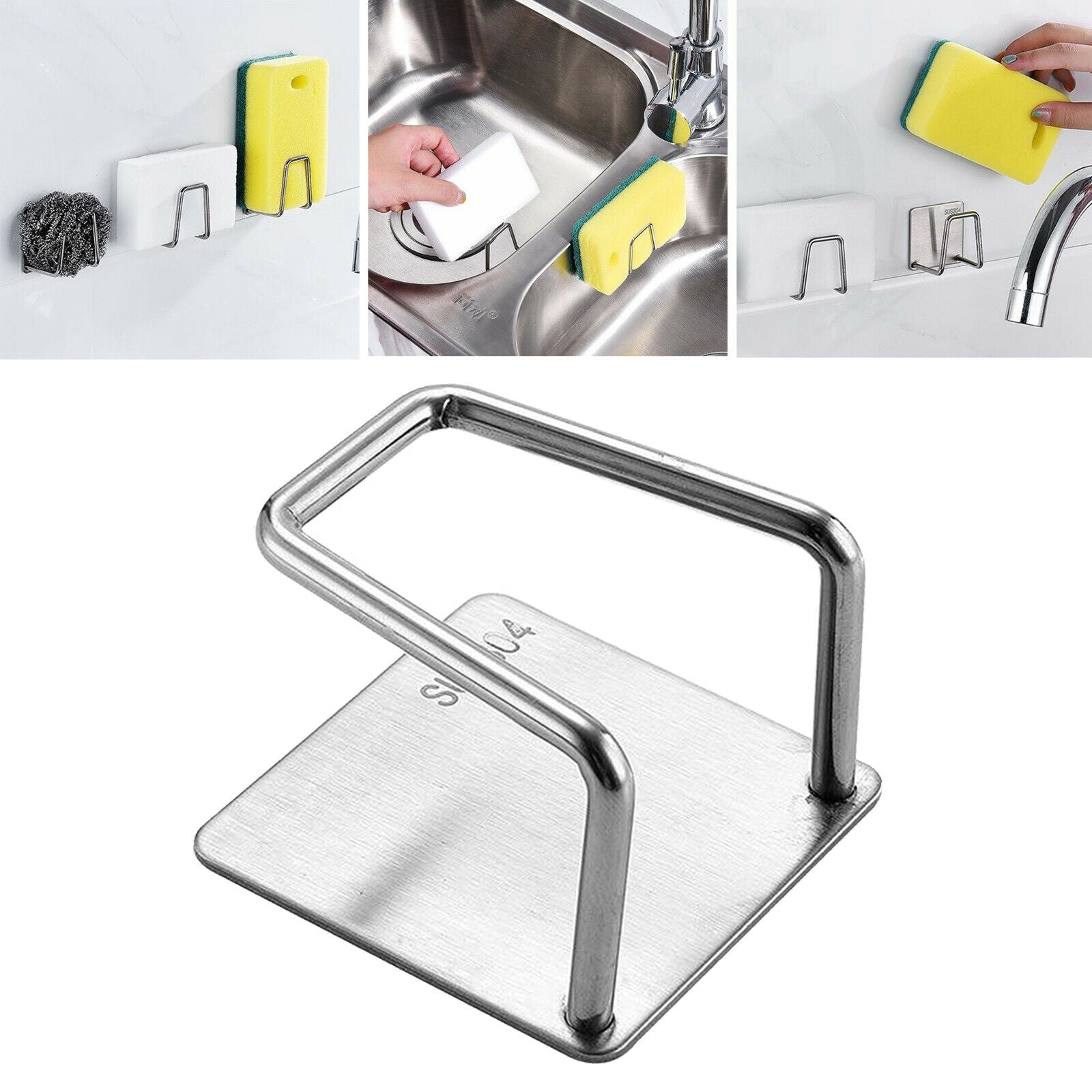 Sponge towel holder scrubbers soap drying shelf soap fabric stockag