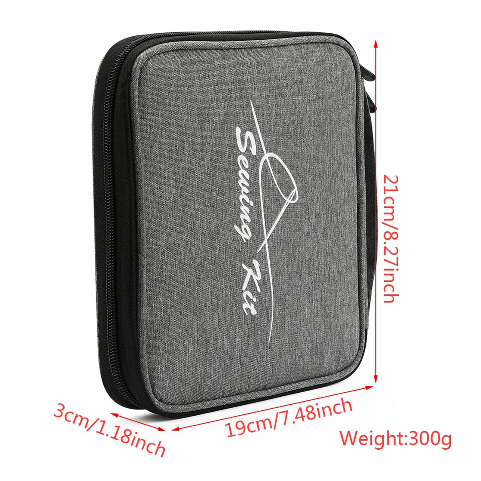 25Pcs Sewing Kit Starter Sewing Threader Home Travel Sew Tool w/ Storage Bag