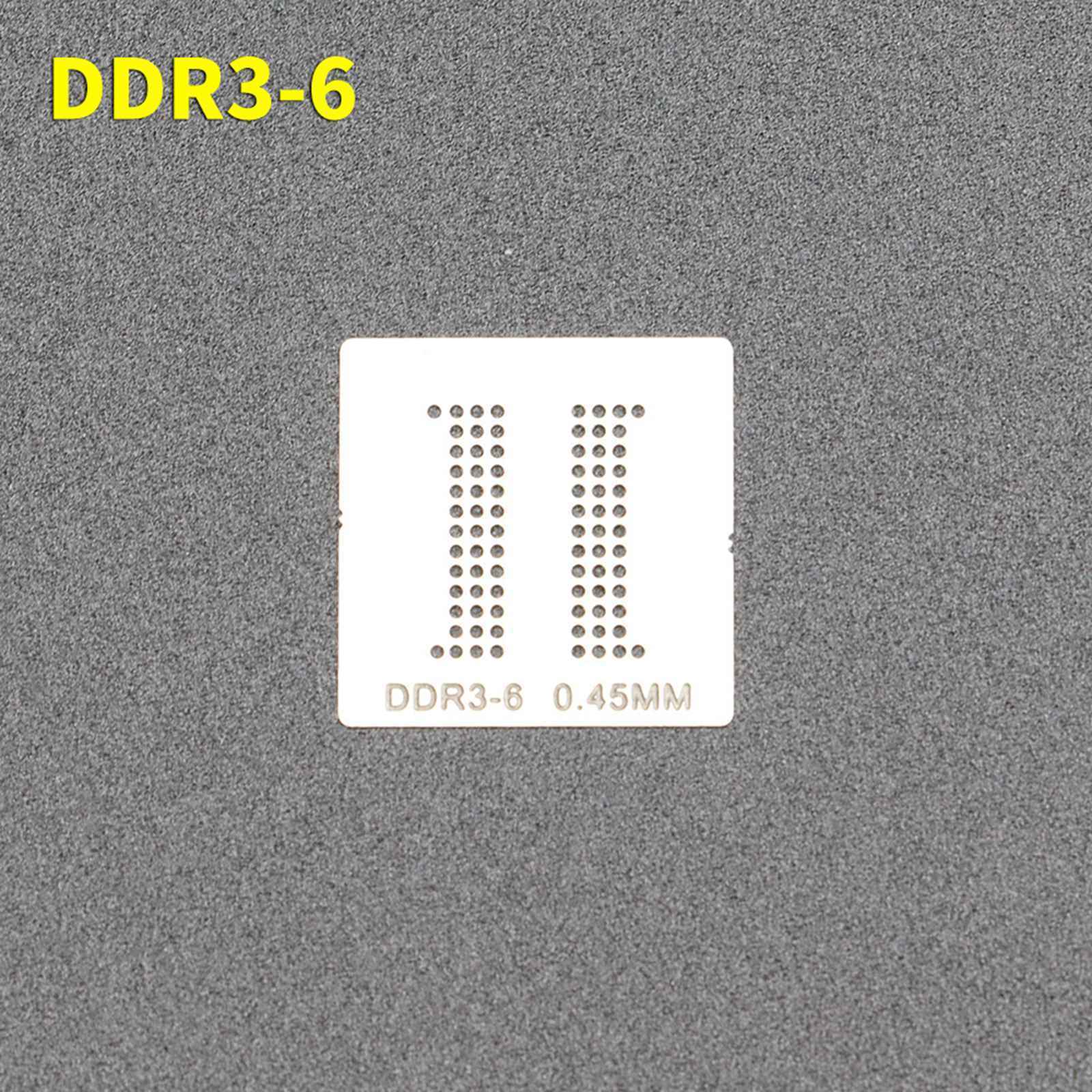 14pcs* DDR1 DDR2 DDR3 DDR4 DDR5 GDDR5X FBGA190 GDDR6 FBGA180 BGA Stencil Sturdy
