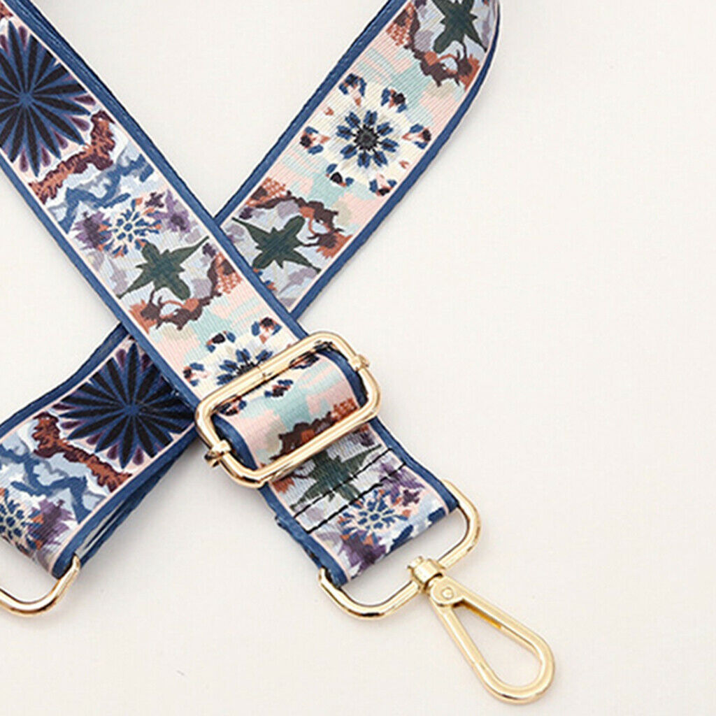 2pack Colorful Wide Bag Strap Shoulder Bag Adjustable Belt DIY 55inches