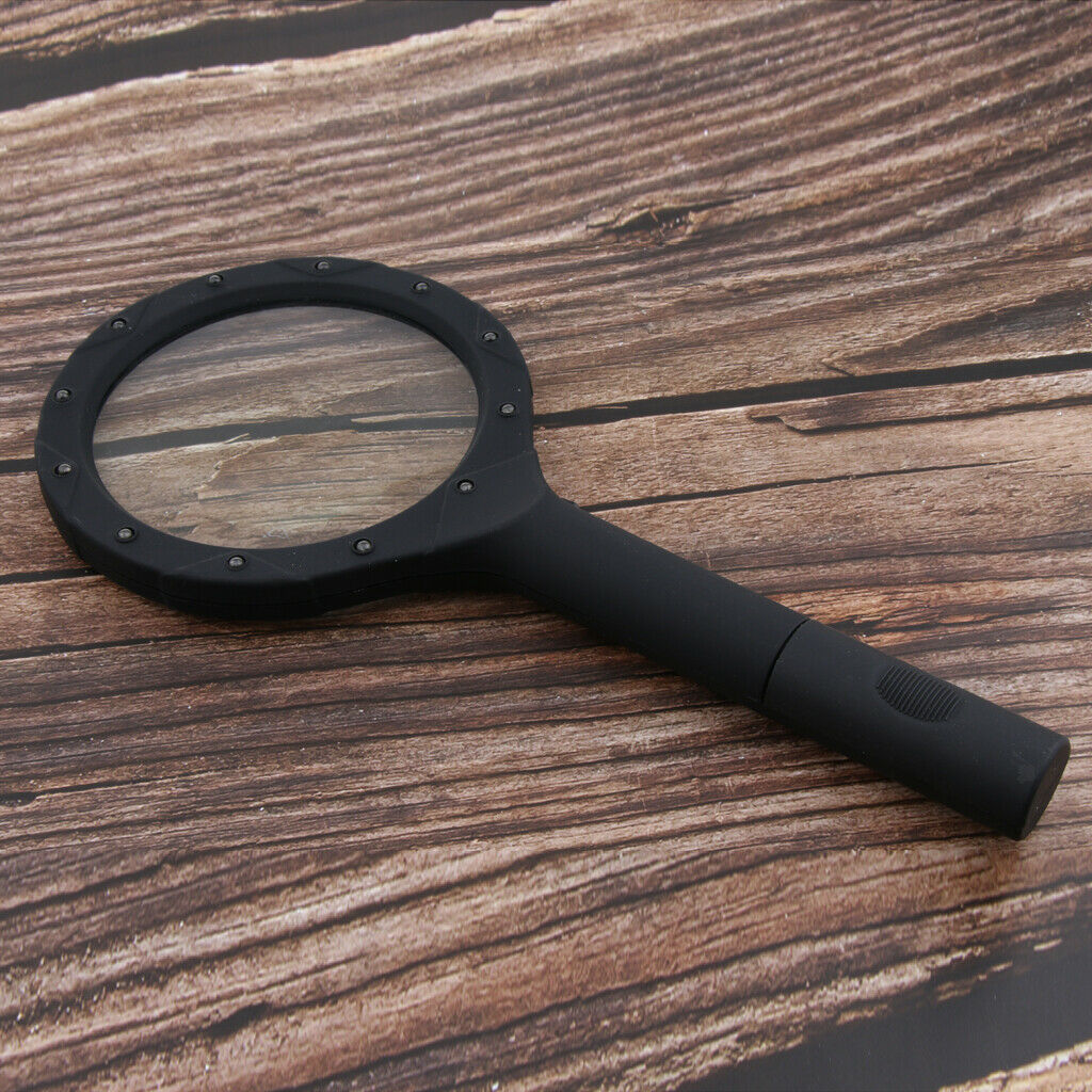 Handheld Magnifier Magnifying Glasses Loupe For Reading Jewelry 3X