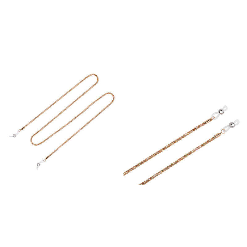 New Metal Cord Glasses Strap Golden Fashion Men Women Reader Sunglasses ChaiH Xz