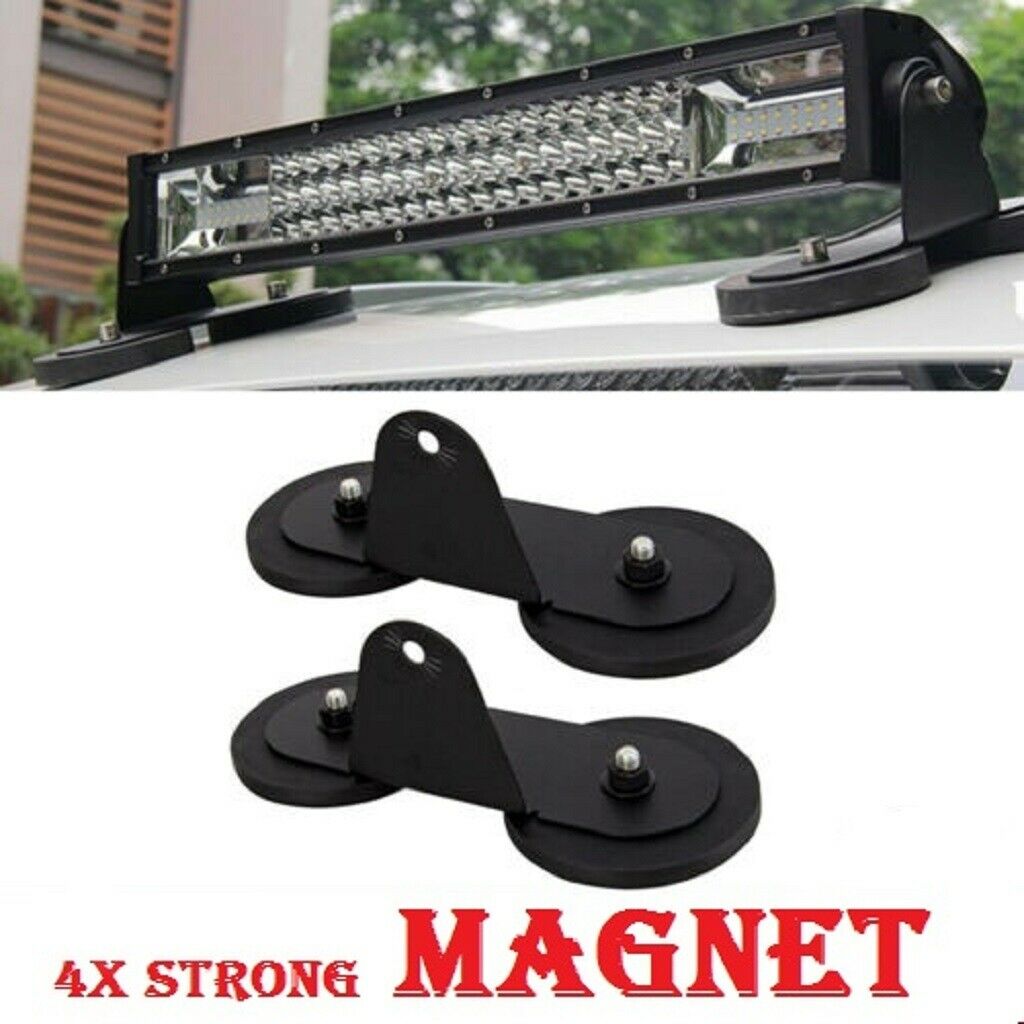 2pcs Car Roof LED Light Bar Strong Base Mounting Bracket