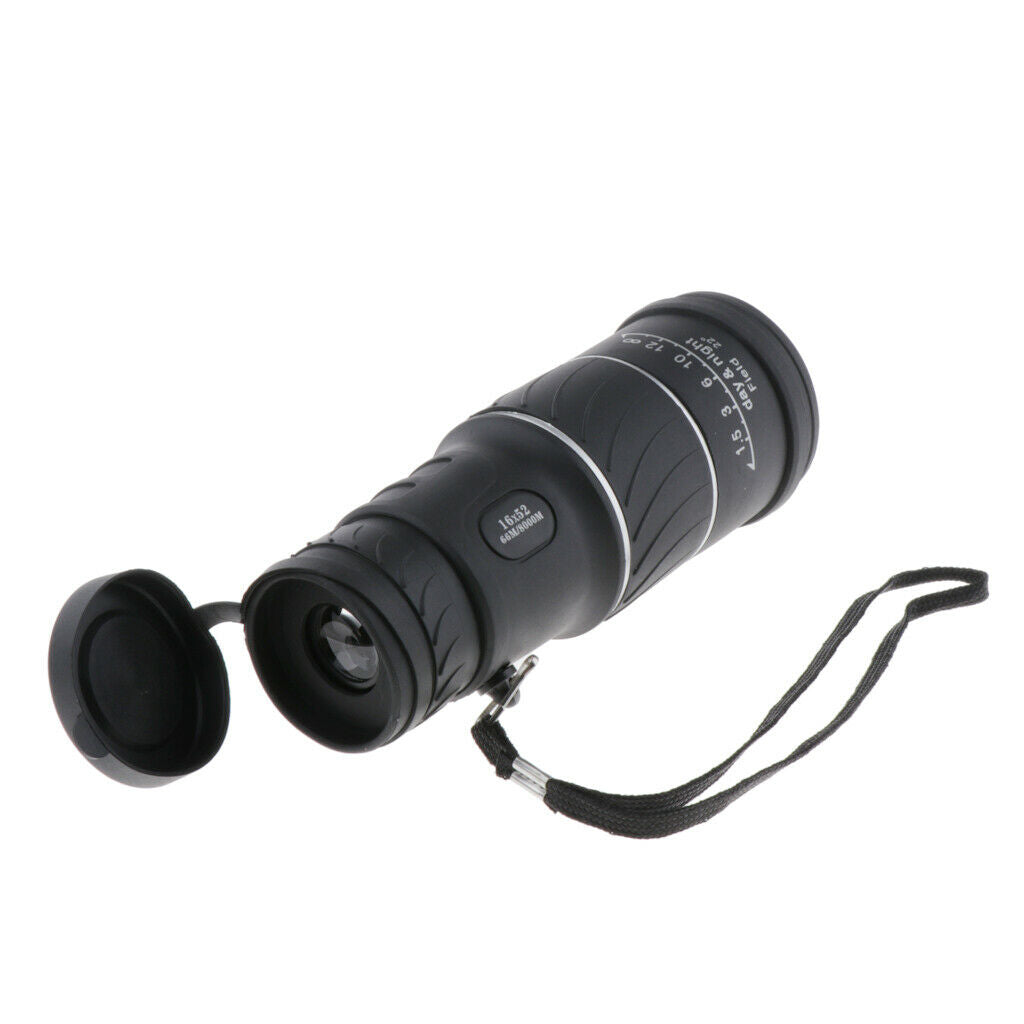 16x52 HD mobile phone small monocular binoculars 25x magnification, optical