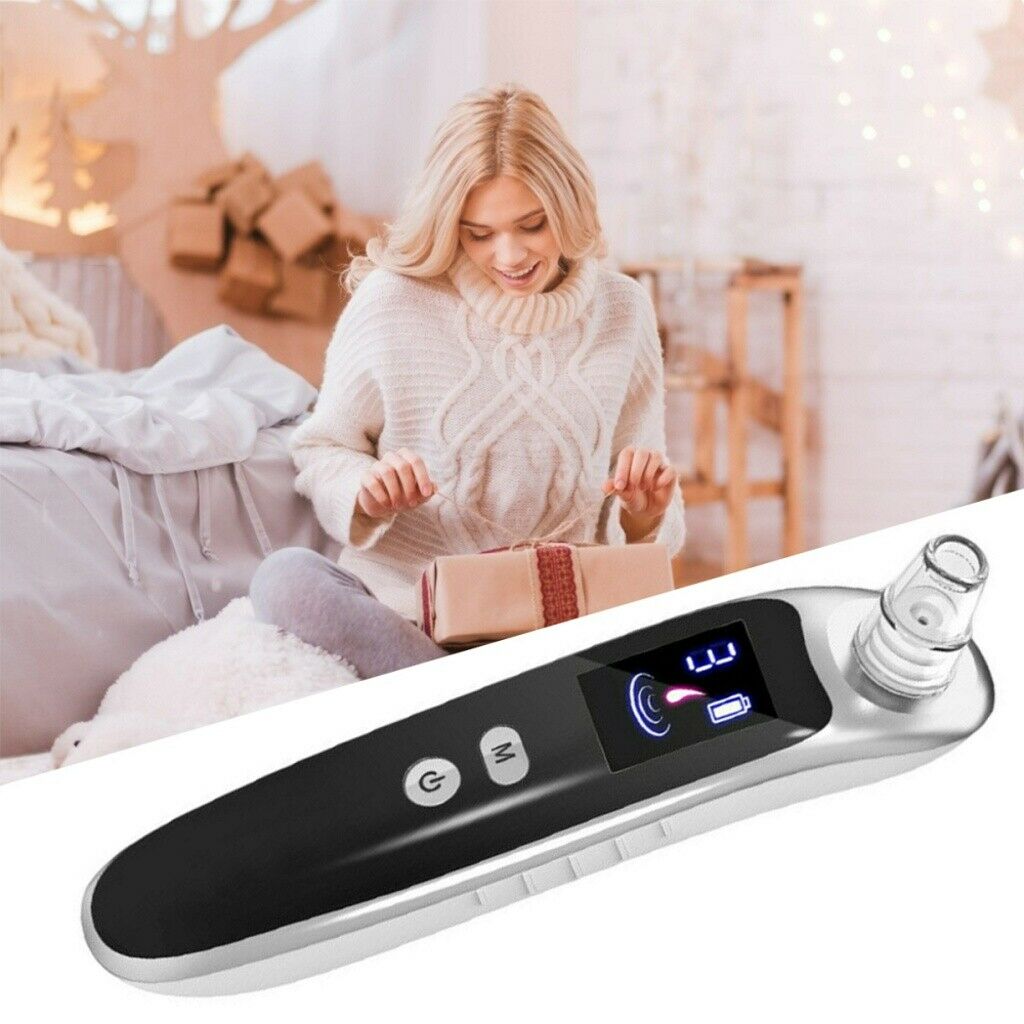 Electric Blackhead Remover Vacuum Suction Facial Acne Pore Cleaner Tool