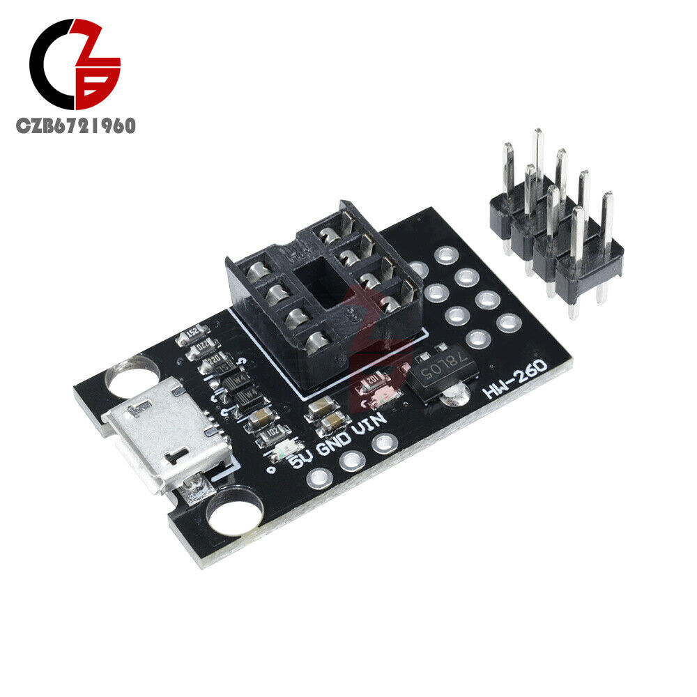 2Pcs Fit For ATtiny13A/ATtiny25/ATtiny85/ATtiny45 Development Programmer Board
