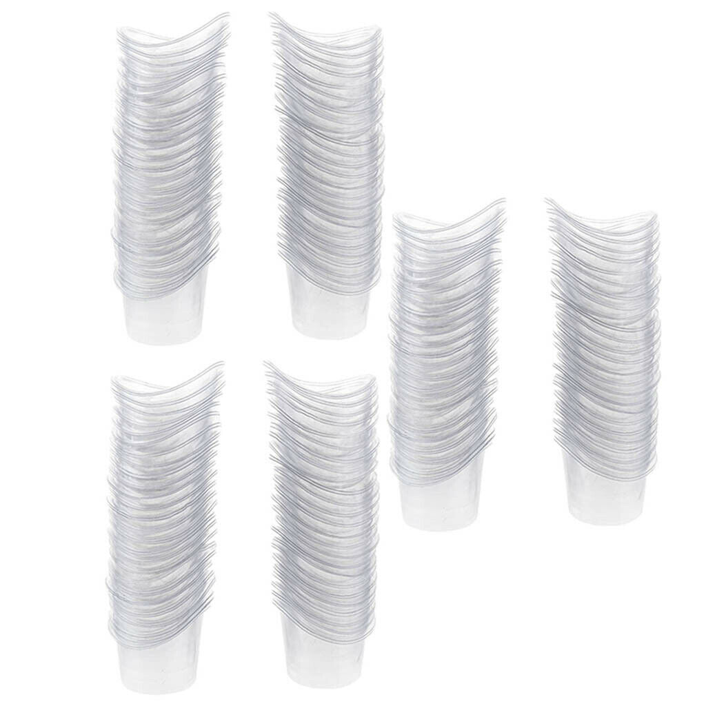 300 Pieces 5ml Disposable Eye Flush Cleaning Cups One Time Plastic Measuring Cup