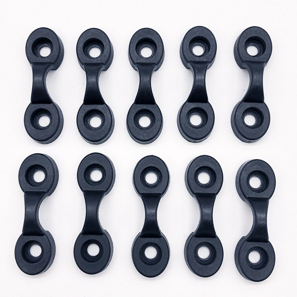 Bungee Pad Eye Deck Loop Tie Down Anchor with Screws for Kayak Canoe Boat