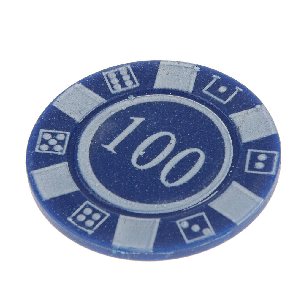 160 Pieces Math Poker Chips Markers for Bingo Family Games Learning Fun