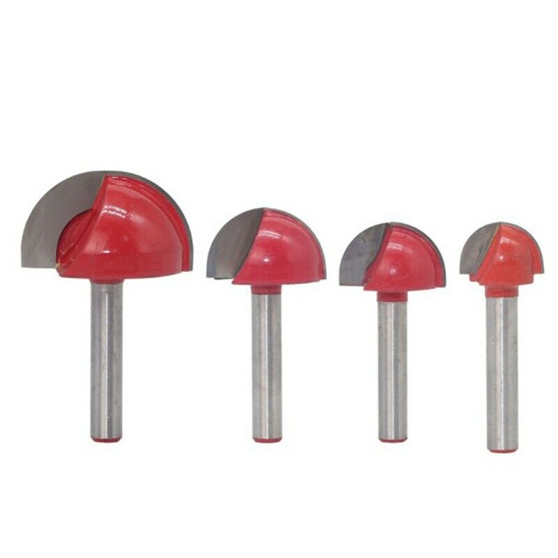 6mm Shank Ball Nose End Mill Wood Router Bit Set Round Cove CNC Milling CuttM1Y2