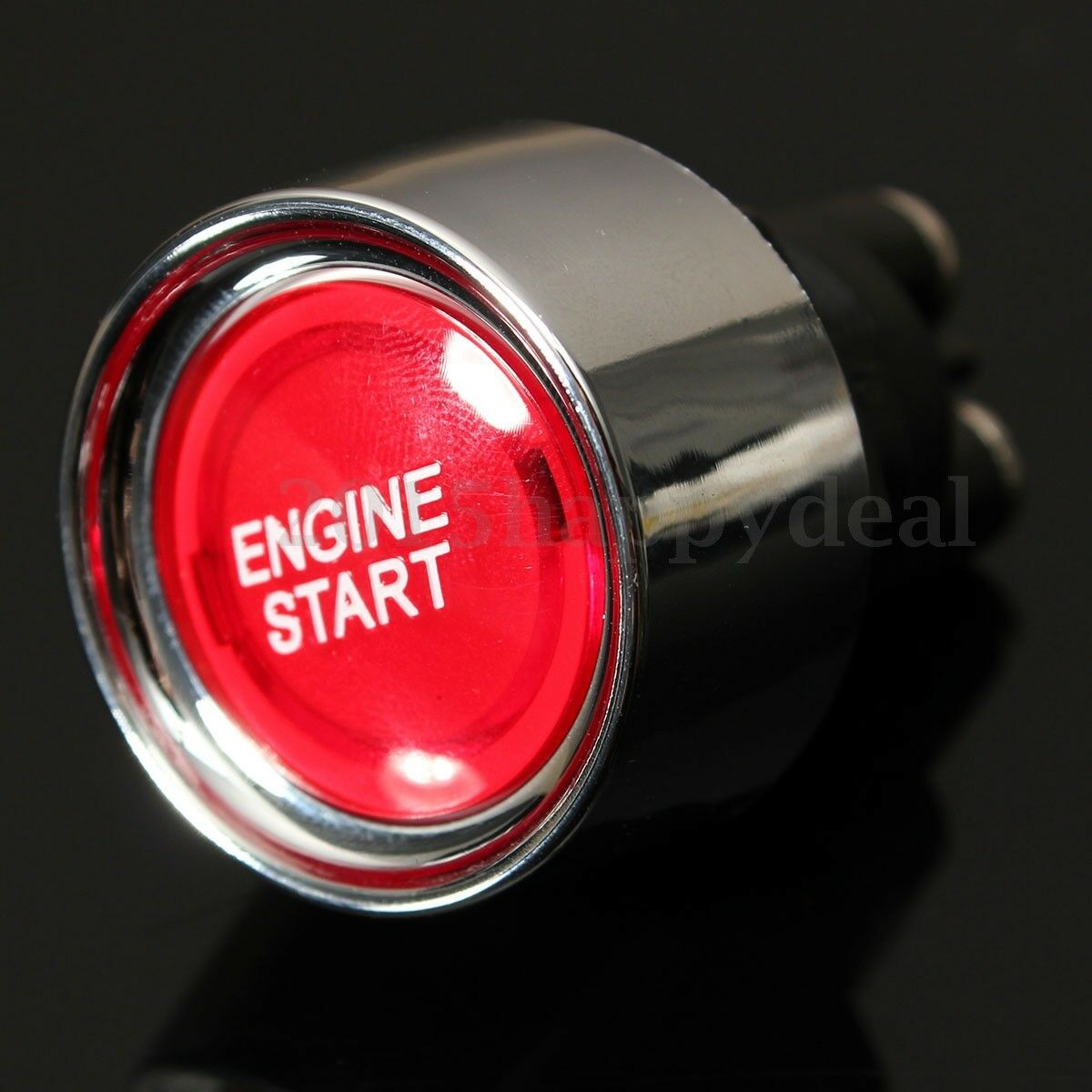 Universal Car Auto Red Engine Ignition Button Starter Push Start Power Switch Tt