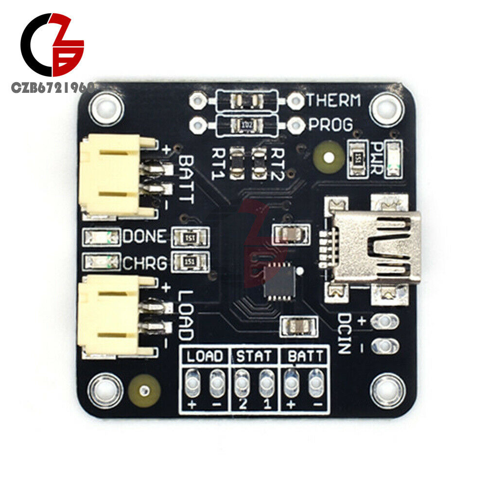 MCP73833 Linear Charge Management Controller Board Lithium Polymer Charger