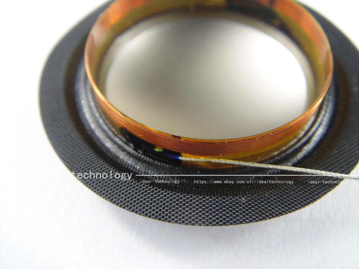 10PCS 25.4mm Titanium Film + Silk Side Diaphragm 25 core Tweeter Voice Repair