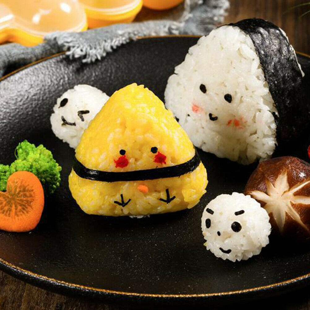 Sushi mould, rice ball, triangle longevity driver's mould, kitchen sna.l8