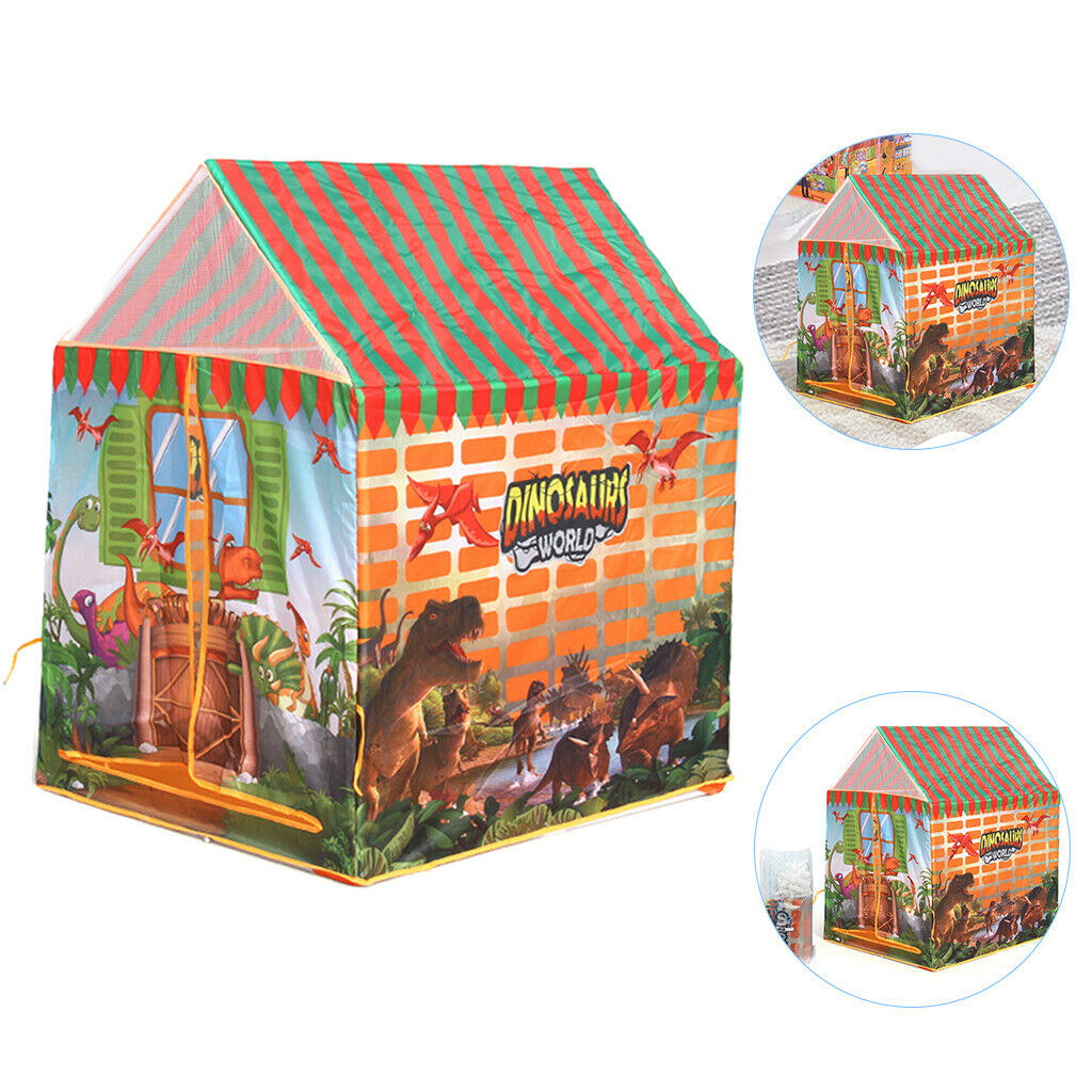 Kids Wigwam Toys Play Tent Indoor Outdoor Children's House Gift Dinosaur A