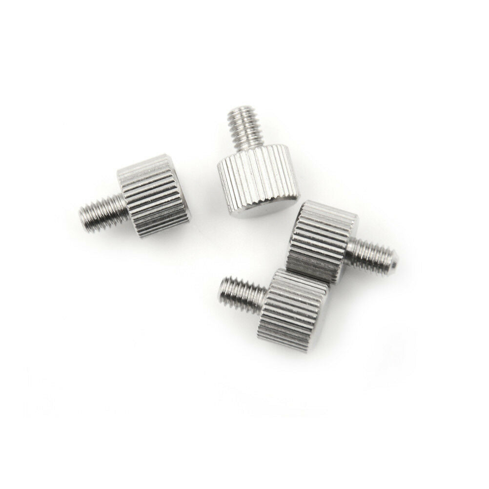 4PCS M4 x 6mm Toolless Thumb Screw Stainless Steel In TwM Qx