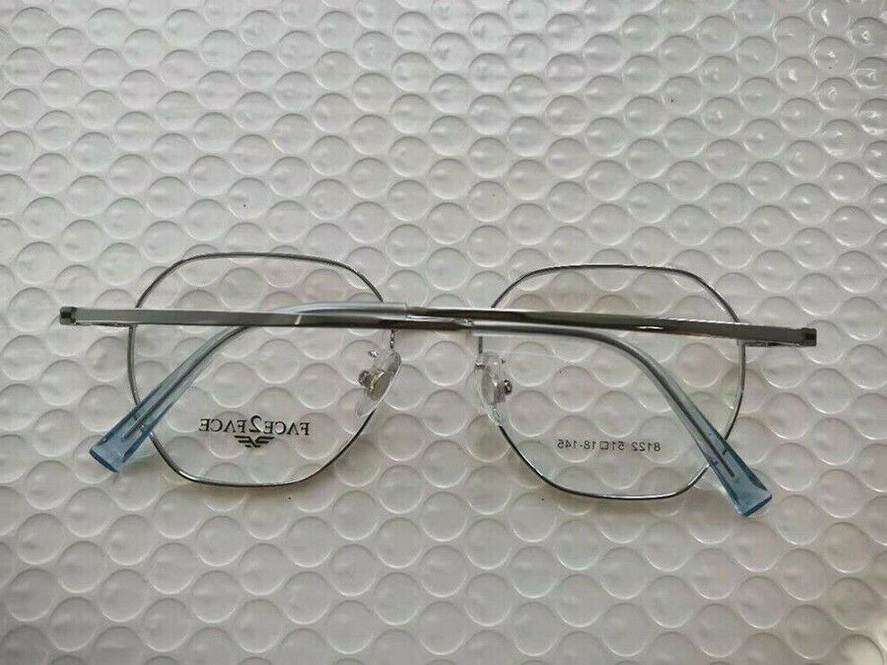8122 Myopia Optical Frame Eyeglasses Square Lens Student Male Trendy Alloy X1