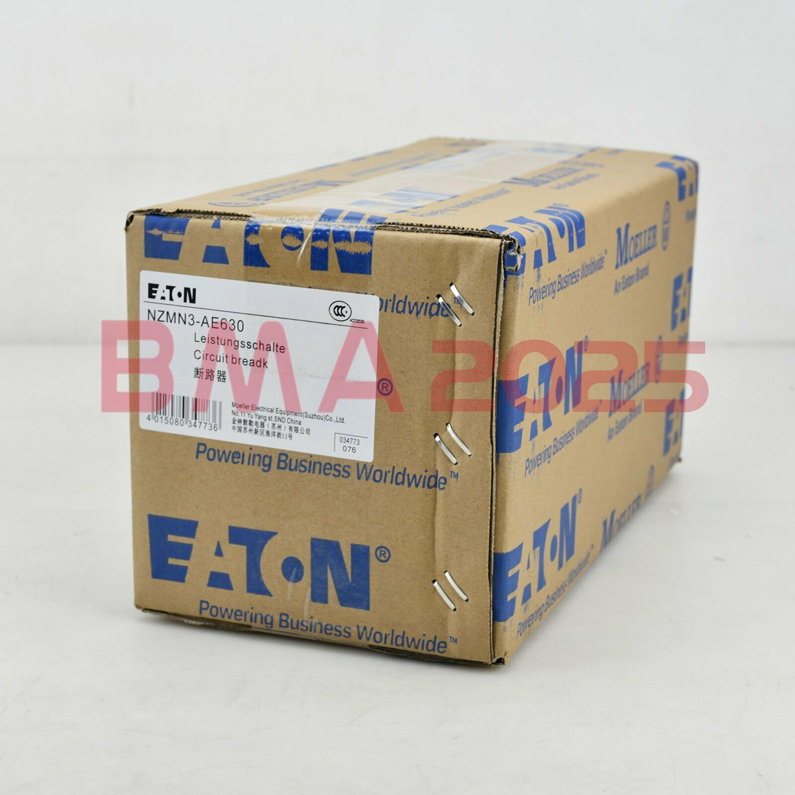 1PC New EATON MOELLER Circuit Breaker NZMN3-AE630 1year warranty DHL free Ship